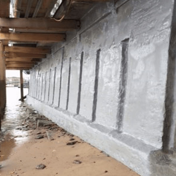 Polyurea River Wall Waterproofing