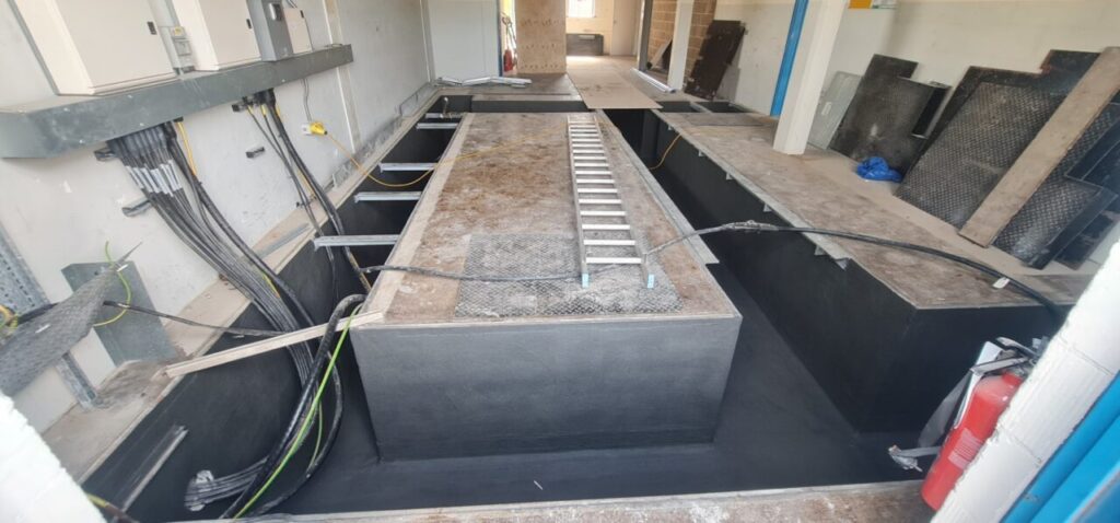 Cable Trench Tanking Waterproofing 09