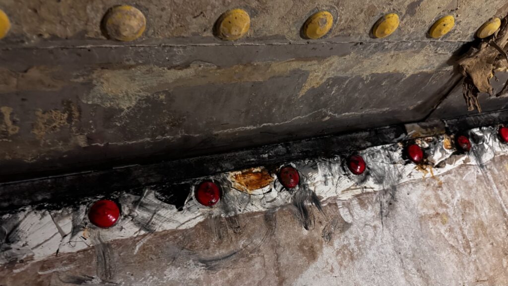 Specialist Japanese leather knives were used for this process.