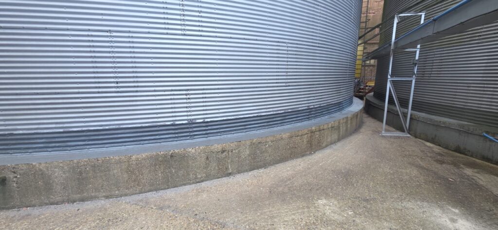 These works followed other industrial waterproofing applications on site