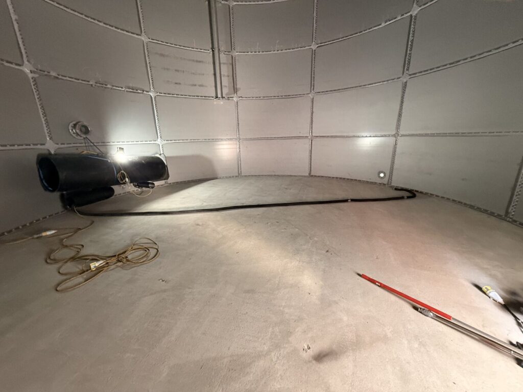 Concrete Tank Lining Amsterdam 04 Diamond Ground Concrete Tank Base