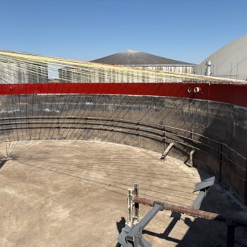 Post Digester Gas Space Lining Lincolnshire 18 - Completed Post Digester Gas Space Lining