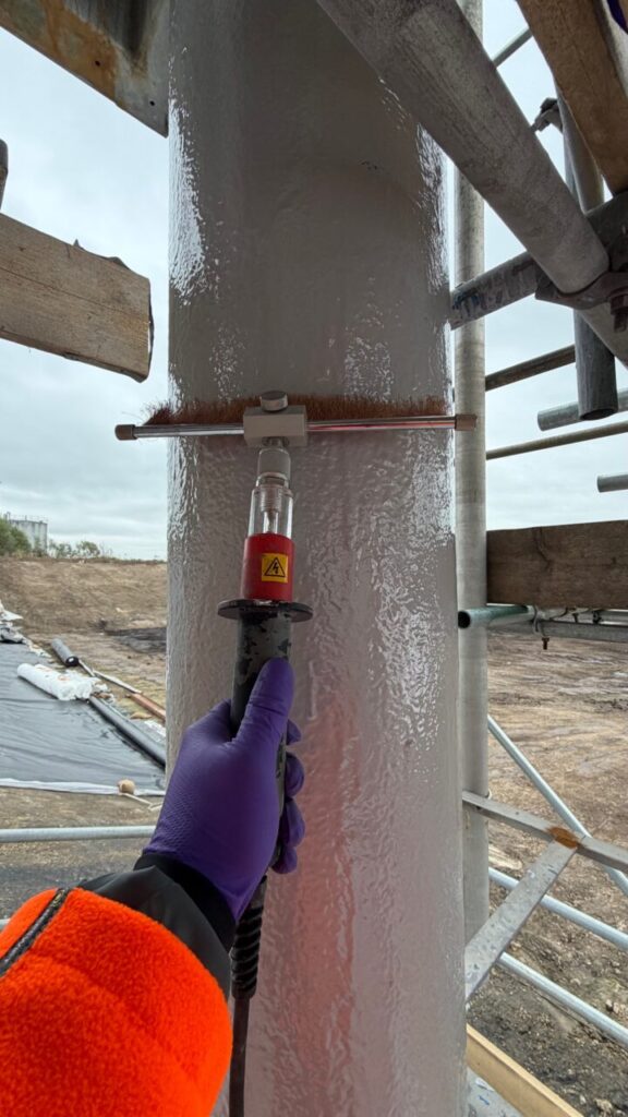 Surge Pond Steelwork Coating Norfolk 20 Protective Coating Dc Holiday Spark Testing