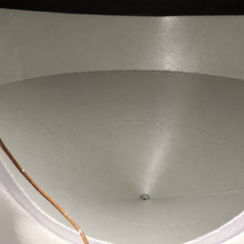 Waste Oil Tank Lining Coventry 20 - Completed Polyurethane Lining to Tank Cone